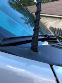 img 6 attached to Short Antenna For Ford F150, Bronco, Dodge Ram 1500 2009-2023 | 7 Inch Antenna For Pickup Trucks | KSaAuto Antenna Accessory For Improved Signal Strength