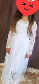 img 7 attached to First Communion Dress Line Ivory Girls' Clothing and Dresses