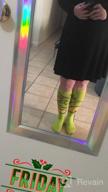 img 1 attached to Elope Dr. Seuss The Grinch Costume Knee High Socks review by Abhinav Drury
