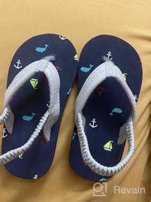 img 5 attached to tombik Toddler Flip Flops Boys & Girls Sandals, Kids Water Shoes" - Improved for SEO