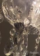 картинка 1 прикреплена к отзыву Saint Mossi Crystal Chandelier Light Fixture Modern Chandelier Crystal Lighting , Crystal Pendant Raindrop Chandelier For Dining Room,Bedroom,Living Room,H23 X D24, 6-Light от Richard Cummings