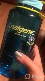 img 6 attached to Бутылка для воды Nalgene Sustain на 32 унции из тритана, не содержащая бисфенол-А, с 50% пластиковыми отходами, с широким горлышком