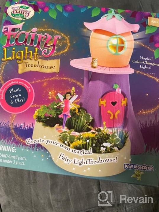 img 1 attached to My Fairy Garden — Light Treehouse — Color-Changing Light That Moves! — Plant And Grow Your Own Magical Garden — Ages 4+ review by Jeff Zamora