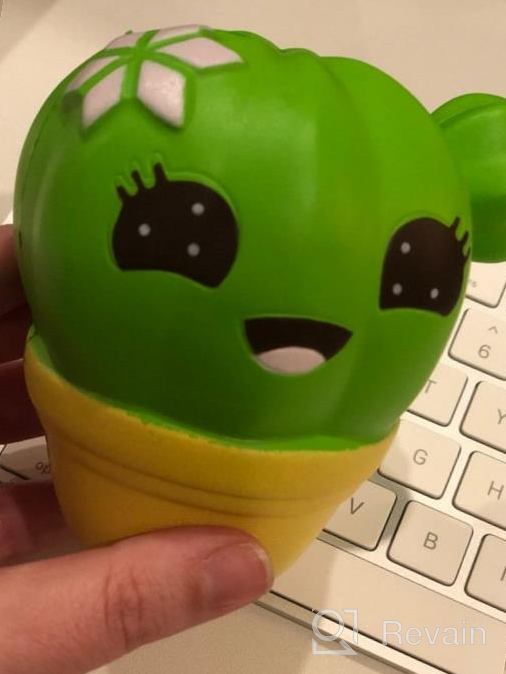 img 1 attached to 4.1 Inch Jumbo Slow Rising Scented Squishies Cactus Stress Relief Toy - Kawaii Collection Gift Random Delivery review by Yoganand Stradley