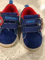 img 1 attached to Paw Patrol Toddler Shoes: Adjustable Strap for Chase Marshall Skye, Toddler Size 4-8 review by Wayne Flores