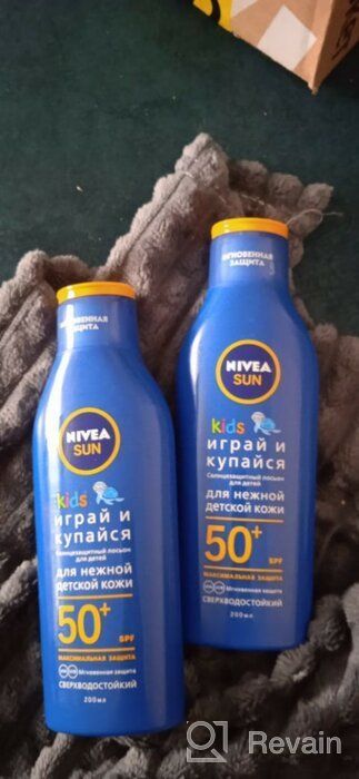 img 1 attached to 🌞 Nivea Sun Kids Protect and Sensitive Sun Lotion 50+ - 200 ml: Ultimate Sun Protection for Children's Delicate Skin review by Agata Warda ᠌