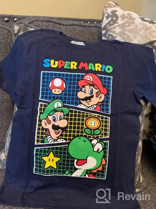 img 1 attached to Bundle Set of 3 Nintendo Super Mario Kart Boys' Short Sleeve T-Shirts review by Marcus Price