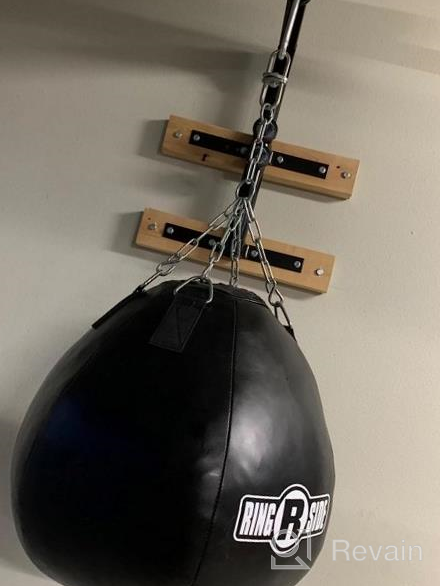 img 1 attached to Yes4All Heavy Bag Hanger Wall Mount With Chain - SROGZ, 15.75X13.50X2.5" - Improved SEO Product Name review by Manni Diaz