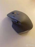 img 1 attached to 🖱️ Logitech MX Master Wireless Mouse: High-Precision Sensor, Easy-Switch up to 3 devices, Meteorite Black review by Cha Eunu ᠌