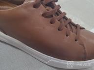 img 1 attached to 👟 Clarks Costa Lace: Sleek Black Leather Sneakers with Timeless Style review by Raysean Forth