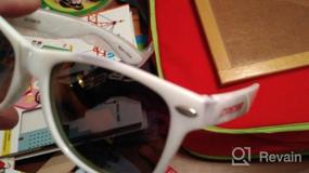 img 6 attached to Cressi Maka & Yogi Kids Sunglasses - Anti-UV Polarized Lenses for Ages 2-15