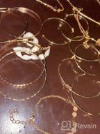 картинка 1 прикреплена к отзыву Шикарные и стильные набор из 19 штук стекируемых открытых наручных браслетов: 🌸 Набор браслетов из розового и золотого цветов для женщин, отличный подарок для девочек. от Adam Webbie