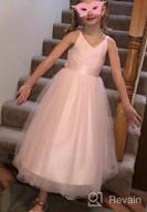 img 1 attached to Stunning Glamulice Lace Flower Girl & Bridesmaid Dresses for Weddings & Pageants review by Garon Tafolla