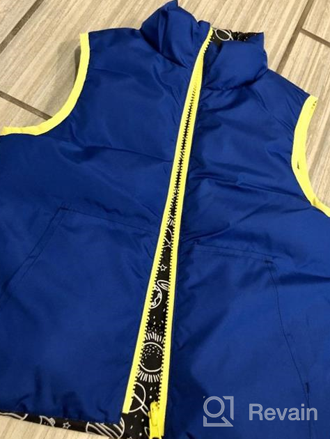 img 1 attached to 🧥 Reversible Boys' Puffer Clothing by Amazon Brand Spotted review by John Arrow