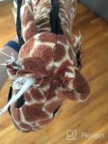 img 7 attached to TUFFY -World'S Tuffest Soft Dog Toy - Zoo Giraffe - Multiple Layers. Made Durable, Strong & Tough. Interactive Play (Tug, Toss & Fetch). Machine Washable & Floats. (Regular Pink)