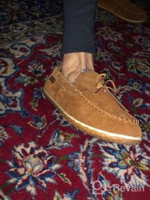 img 5 attached to Minnetonka TAFT Suede Leather Moccasins for Men: Stylish & Comfortable Shoes