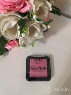 img 1 attached to NYX professional makeup Pressed Blush Sweet Cheeks Creamy Powder Matte, 11 Silence Is Golden review by Anastazja Kendziora- ᠌
