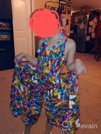 img 1 attached to Girls' Floral Maxi Dress And Summer Jumpsuit By BINPAW - Casual Boho Sleeveless Beach Wear review by Damon Fuqua