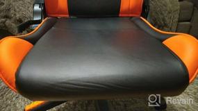 img 12 attached to Computer chair Canyon Deimos GC-4 gaming, upholstery: imitation leather, color: black/orange