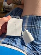 img 1 attached to Mains charger Apple MHJE3ZM/A, 20 W, white review by Agata Sikora ᠌