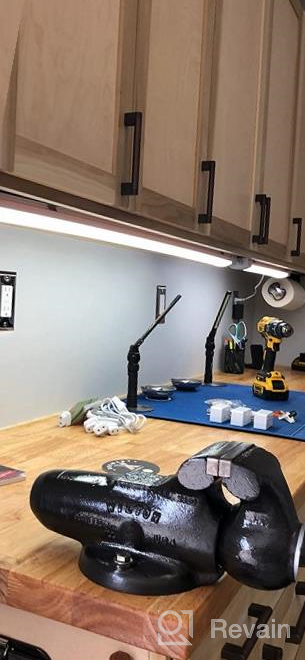 img 1 attached to 18W LED Shop Light Fixture 2FT 4FT With Plug - Waterproof Linkable Tube Lights 5000K, 1800 LM Ceiling & Closet Lighting W/ ON/Off Switch review by Jose Isaacs