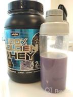 img 1 attached to Maxler Golden Whey Protein - High-Quality 100% Protein Blend with 25g review by Ijad Hayden ᠌