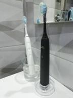 img 1 attached to Audio toothbrush Philips Sonicare DiamondClean 9000 HX9914/57, black/white review by Kim Eunu ᠌