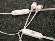 img 2 attached to JBL T110BT Wireless In-Ear Headphones Three-Button Remote Microphone (Gray) review by (seo joon) ᠌
