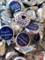 img 1 attached to 180 Gold Foil Personalized Graduation Party Favor Stickers - Class Of 2023 Decorations review by Jennifer Roberts