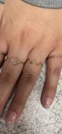 img 1 attached to 🌈 Bohemian Joint Midi Retro Gem Finger Ring Sets - 10 to 15 Crystal Knuckle Stacking Rings for Women and Teen Girls with Comfort Fit Size 5-9 review by Chris Lapan