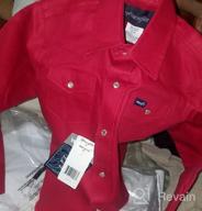 img 1 attached to Wrangler X Large Boys' Clothing: Sleeve Western Chambray Tops, Tees & Shirts review by Robert Layne