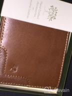img 1 attached to Secure Your Cards with RFID Blocking Bifold Leather Wallet for Men's Accessories review by Justin Spence