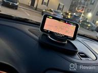 img 1 attached to Drive Safely And Securely With VICSEED'S Dashboard Phone Holder For IPhone 14 Pro Max And All Smart Phones & GPS! review by Noah Warneking