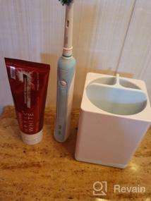 img 8 attached to BPA-Free Plastic Toothbrush Caddy: Luvan Electric Toothbrush Holder For Bathroom Shower Storage Stand