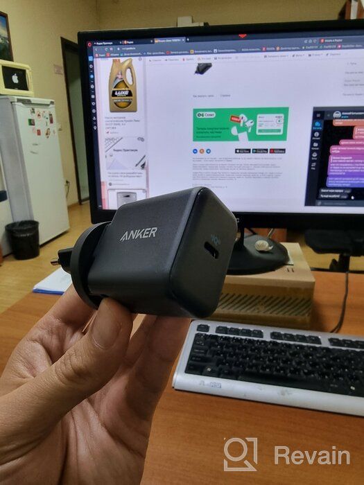 img 1 attached to Anker A2058 Power Port 3 25W - USB-C "fast charging", black review by Aneta Budziska ᠌