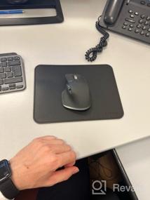 img 12 attached to 🖱️ Satechi Eco-Leather Mouse Pad Black: Premium Quality and Eco-Friendly Design