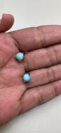 img 1 attached to 925 Sterling Silver Gemstone Stud Earrings For Women - Hypoallergenic Jewelry With GEMSME Guarantee review by Anthony Wiley