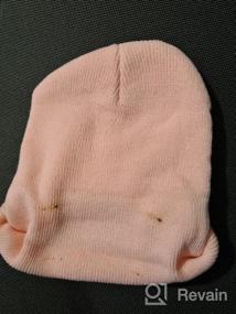 img 6 attached to Winter Cotton Girls Knitted Beanie - Boys' Accessories