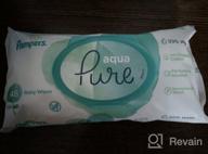 img 2 attached to Pampers Aqua Pure Wipes: Four-Pack for Gentle and Effective Baby Care review by Anastazja Lipiec ᠌