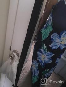 img 6 attached to Женское летнее макси-платье больших размеров: SeNight, сексуальное свободное длинное платье в полоску без рукавов с карманом