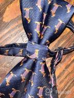 img 1 attached to Handmade Pre-Tied Patterned Bow Ties for Kids by Carahere review by Danielle Miles