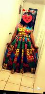 img 1 attached to Bold African Print Maxi Dress For Women - Stunning Dashiki Long Dress review by Kenkoy Braggs