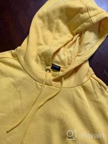 img 5 attached to 👕 ALWAYSONE Yellow XL Girls' Clothing - Athletic Pullover Sweatshirt