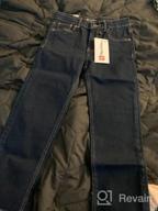 img 1 attached to High-Quality Little Boys' Adjustable Straight Fit Jeans for a Perfect Fit review by Muharik Khalifa
