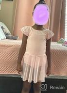 img 1 attached to MdnMd Girls' Dance Ballet Leotard with Flutter Sleeve Skirt - Ballerina Ballet Dress Outfit for Toddlers review by Lindsey Braaten