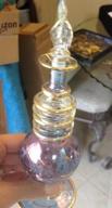 img 1 attached to Hand Blown Decorative Pyrex Glass Vial - CraftsOfEgypt Egyptian Perfume Bottle - Single Large Size - 7.75 Inches/20Cm Tall review by Chad Blanchet