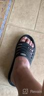 img 1 attached to Black Vertico Slide Sandal for Showers review by Andres Mayes