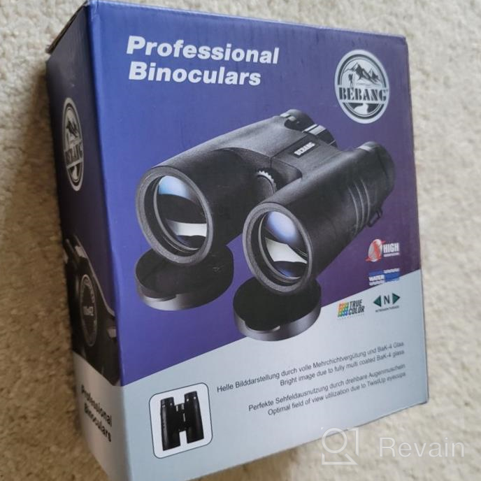 img 1 attached to Premium 10X42 Binoculars For Adults: Lightweight, Waterproof & Perfect For Outdoor Adventures! review by Covey Palmer