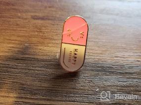 img 5 attached to 🩺 WUSUANED Capsule Shape Brooch Button Badge: A Charming Enamel Gift for Nurses, Pharmacists, and Doctors