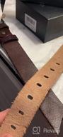 img 1 attached to Stylish And Durable: KEECOW Men'S Italian Leather Belt With Anti-Scratch Buckle review by Jerry Mills